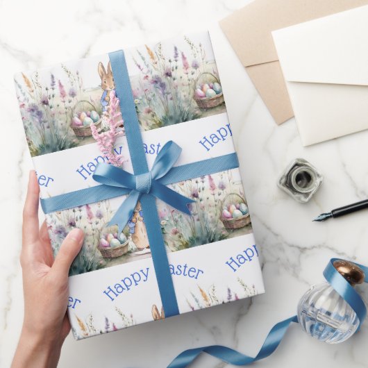 Peter das Kaninchen Happy Oaster Geschenkpapier (Schenken)