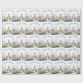 Peter das Kaninchen Happy Oaster Geschenkpapier (Flach)