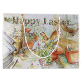 Peter das Kaninchen Happy Oaster Große Geschenktüte (Rückseite)