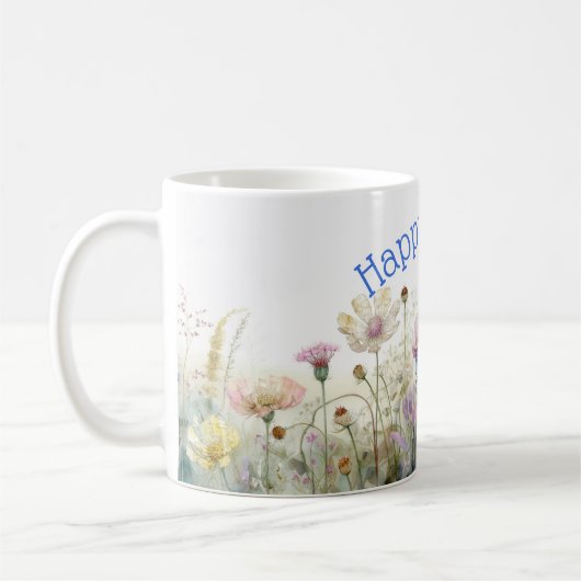 Peter das Kaninchen Happy Oaster Kaffeetasse (Links)