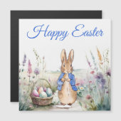 Peter das Kaninchen Happy Oaster Magnetkarte (Vorne/Hinten)