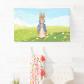 Peter das Kaninchen im Garten Banner (Insitu)