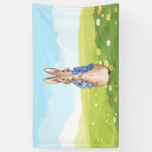 Peter das Kaninchen im Garten Banner (Vertikal)