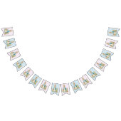 Peter das Kaninchen in seinem Garten Wimpelkette (Alle)