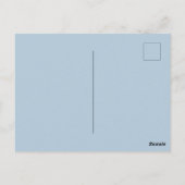 Peter das Kaninchen mit Wren Happy Birthday Postkarte (Rückseite)