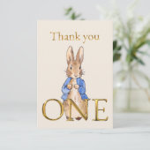 Peter das Kaninchen ONE Danke (Stehend Vorderseite)