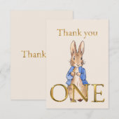 Peter das Kaninchen ONE Danke (Vorne/Hinten)