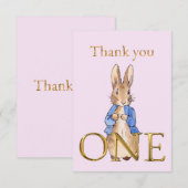 Peter das Kaninchen ONE Danke (Vorne/Hinten)