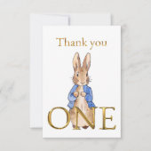 Peter das Kaninchen ONE Danke (Vorderseite)