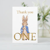 Peter das Kaninchen ONE Danke (Stehend Vorderseite)