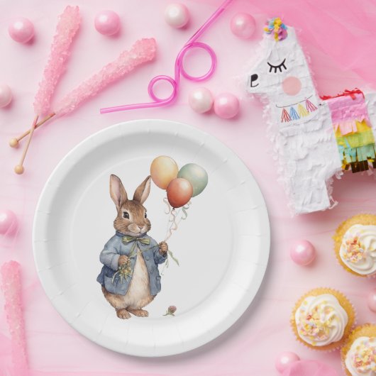 Peter das Kaninchen Pappteller (Party)