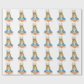 Peter das Kaninchen sitzt in einem Pflanze Pot Geschenkpapier (Flach)