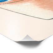 Peter das Kaninchen sitzt in Pflanze Pot Fotodruck (Ecke)