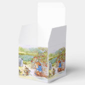 Peter das Kaninchen Tumbling in Vegie Patch Geschenkschachtel (Geöffnet)