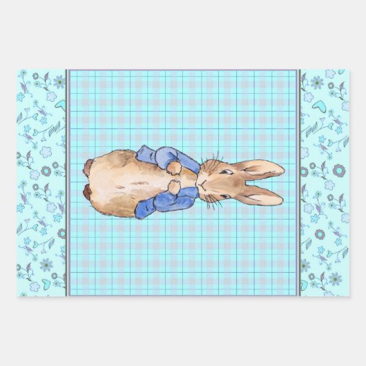 Peter das Rabbit Wrapping Paper Geschenkpapier Set (Vorderseite 3)
