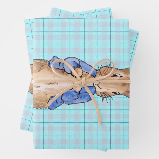 Peter das Rabbit Wrapping Paper Geschenkpapier Set (Beispiel)