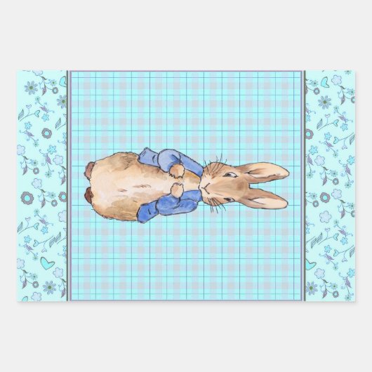 Peter das Rabbit Wrapping Paper Geschenkpapier Set (Vorderseite)