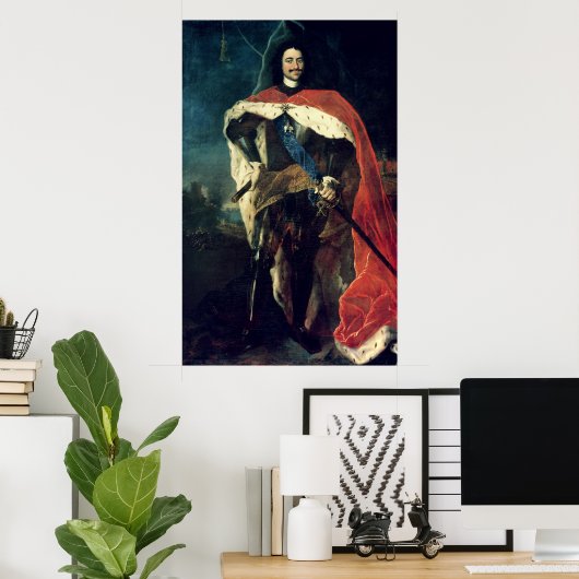 Peter der Große Poster (Heimbüro)