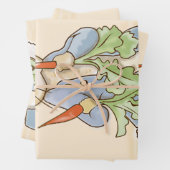 Peter der Kaninchen aisst eine Möhre Geschenkpapier Set (Beispiel)