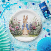 Peter der Kaninchen Aquarellgarten Pappteller (Party)