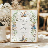 Peter der Kaninchen Botanische Karten und Geschenk Poster