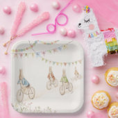 Peter der Kaninchen-Bunny-Gender-Neutral-Baby-Dusc Pappteller (Party)