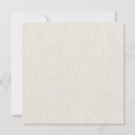 Peter der Kaninchen Der beige Leinenhintergrund (Rückseite)