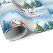 Peter der Kaninchen Ginger Brothaus Geschenkpapier (Rolleneckpunkt)