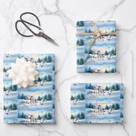 Peter der Kaninchen Ginger Brothaus Geschenkpapier Set