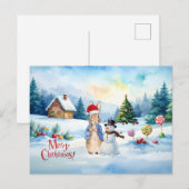 Peter der Kaninchen Ginger Brothaus Postkarte (Vorne/Hinten)