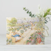 Peter der Kaninchen im Garten von Herrn Mc Gregor Einladung (Stehend Vorderseite)