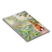 Peter der Kaninchen im Vegie Garden von Herrn Mc G Notizblock (Rechte Seite)