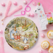 Peter der Kaninchen im Wald Pappteller (Party)