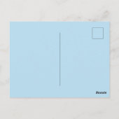 Peter der Kaninchen in Pot White Bubble Kaugummi Postkarte (Rückseite)