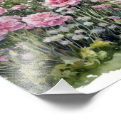 Peter der Kaninchen in seinem Garten Fotodruck (Ecke)