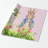 Peter der Kaninchen in seinem Garten Geschenkpapier (Ungerollt)