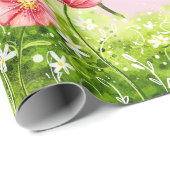 Peter der Kaninchen in seinem Garten Geschenkpapier (Rolleneckpunkt)