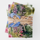 Peter der Kaninchen in seinem Garten Geschenkpapier Set (Beispiel)