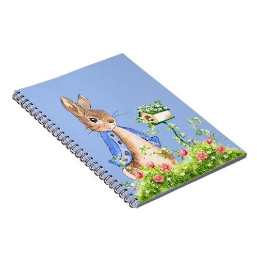 Peter der Kaninchen in seinem Garten Notizblock (Rechte Seite)
