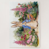 Peter der Kaninchen in seinem Garten Puzzle (Vertikal)