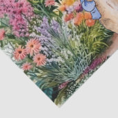 Peter der Kaninchen in seinem Garten Seidenpapier (Detail)