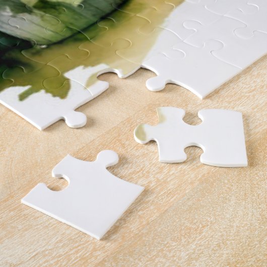 Peter der Kaninchen in Topin Pflanze in seinem Gar Puzzle (Seite)