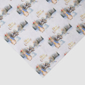 Peter der Kaninchen mit Weihnachtsmannmütze Seidenpapier (Detail)