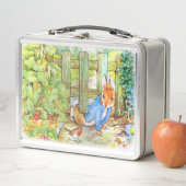 Peter der Kaninchen schleichend in Mc Gregors Gart Metall Brotdose (Beispiel)