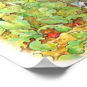 Peter der Kaninchen schleichend in Mc Gregor's Veg Poster (Ecke)