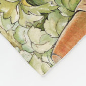 Peter der Kaninchen und Jemima Puddleduck Fleecedecke (Ecke)