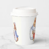 Peter der Kaninchen und Josephine bunny Pappbecher (Links)