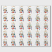 Peter der Kaninchen Weihnachts-Shopping Geschenkpapier (Flach)