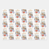 Peter der Kaninchen Weihnachts-Shopping Geschenkpapier Set (Vorderseite 3)