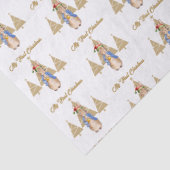 Peter der Kaninchen Weihnachtsmannmütze Erster Wei Seidenpapier (Detail)